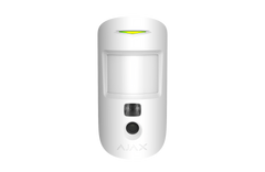 AJAX Security - MotionCam Jeweller - White Wireless Indoor Motion Detector with Photo Camera | AJAX-MC-INDR-W