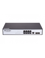 BDCOM 8 Port Managed Gigabit PoE Switch - 150W