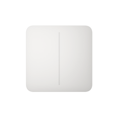 AJAX Security - White SoloButton 2-GANG | AJAX-SB-2-GANG-W