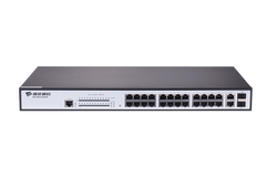 BDCOM 26-Port 10/100 POE switch (24 POE ports, 2 x 1000Mbps Combo ports)