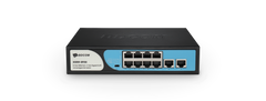 BDCOM 8-Port 100M PoE Switch (8-Port 100M PoE + 2-Port GE RJ45) 90W PoE Budget