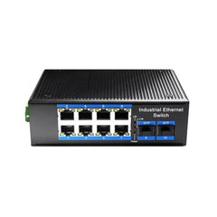 Cudy 8 Port Gigabit Industrial PoE+2SFP Switch | IG1008S2