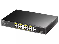 Cudy 16 Port Gigabit, PoE 180W, 2SFP Switch | GS1018PS2
