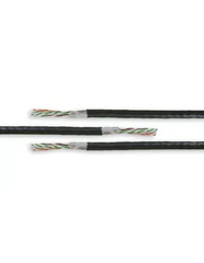 Acconet CAT5 UV Outdoor Ethernet Cable 100m Black CCA SF/TP Pull Box | CAT5U-100