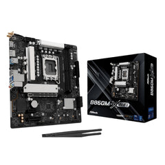 ASRock B860M-X Micro ATX DDR5 Motherboard (PCIe 5 and Wi-Fi 6E)