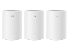 Cudy Dual Band WiFi 6 3000Mbps Multi-Gigabit Mesh 3-Pack | M3000 (3-Pack)