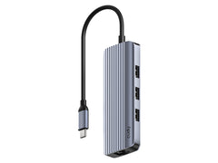 Cudy 6-in-1 4K 60Hz HDMI USB-A and USB-C Gigabit Ethernet Hub | UH606