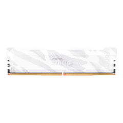 Crucial Pro 16GB 6400Mhz DDR5 Desktop OC Gaming Memory - White