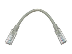 Linkbasic 22cm UTP Cat6 Flylead Grey