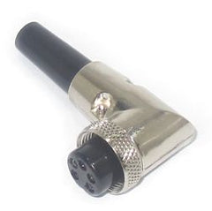 M16 SOCKET R/A 5-PIN FOR MICROPHONE M590300D
