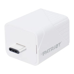 Patriot iLuxe Cube 128GB Type-C Smart Backup Solution - White
