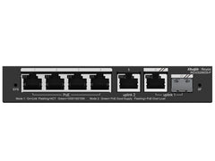 Reyee 6 Port Gigabit with 4 PoE 54W 1SFP Combo Port Smart Managed Switch | RG-ES206GS-P