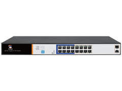 Scoop 16 Port Gigabit PoE 150W 2SFP Switch