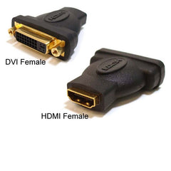 DVI-I FEMALE TO HDMI FEMALE CONNECTOR