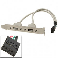 USB PANEL MOUNT CORD