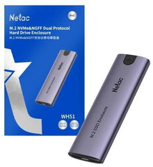 NETAC M.2 NVME/SATA EXT ENCLOSURE