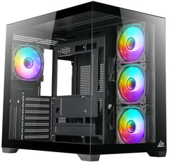 BLACK GAMING CASE NO PSU