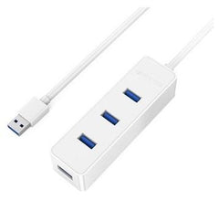 ORICO 4 PORT USB3.0 HUB WHITE