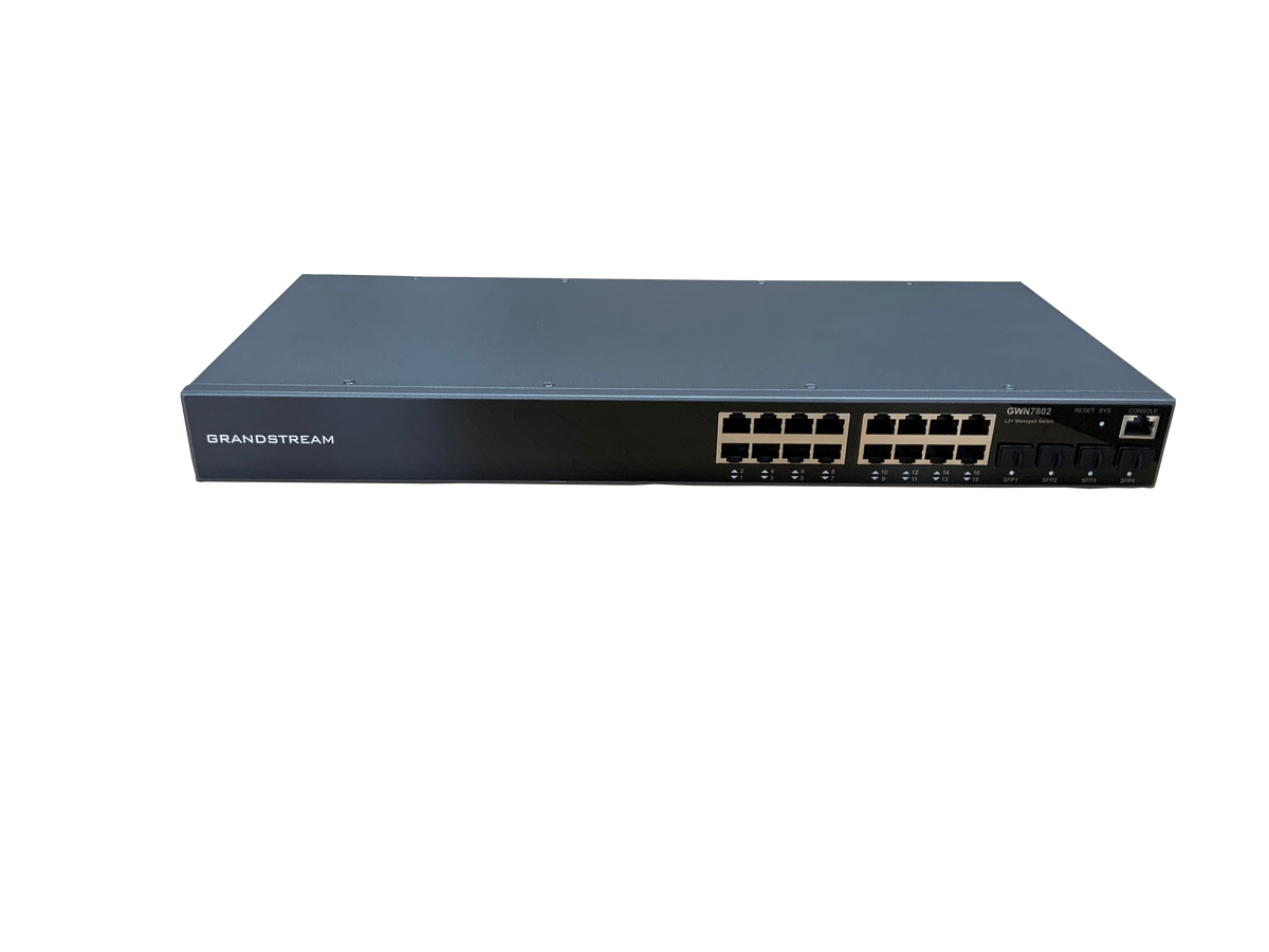 Grandstream Enterprise L2 16 port Managed GbE Switch | GWN7802