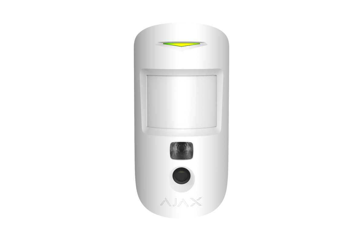 AJAX Security - MotionCam PhoD Wireless Motion sensor with photo function White  | AJAX-MC-PHOD-INDR-W