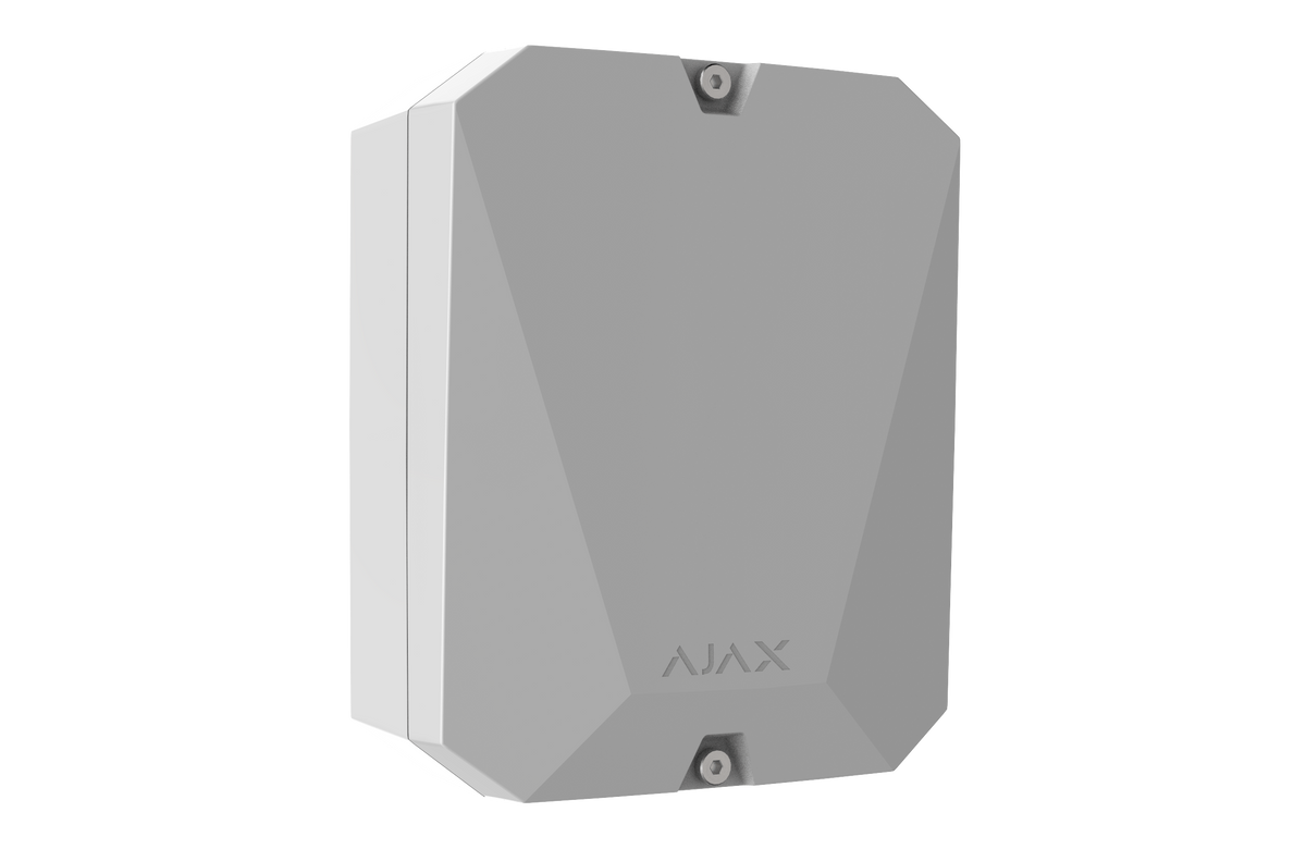 AJAX Security - MultiTransmitter Jeweller - White Indoor Module for Connecting Wired Alarms to AJAX systems | AJAX-MT-INDR-W