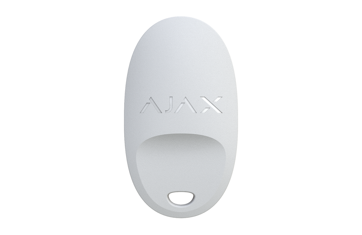 AJAX Security - SpaceControl Wireless Fob Remote White  | AJAX-SC-FOB-W