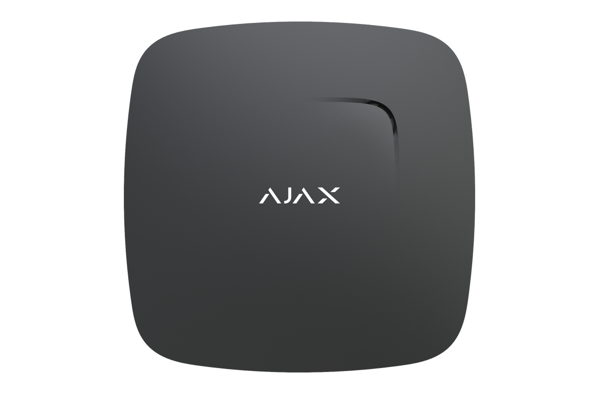 AJAX Security - FireProtect - Black Wireless Fire Detector with Temperature Sensors | AJAX-FP-INDR-B