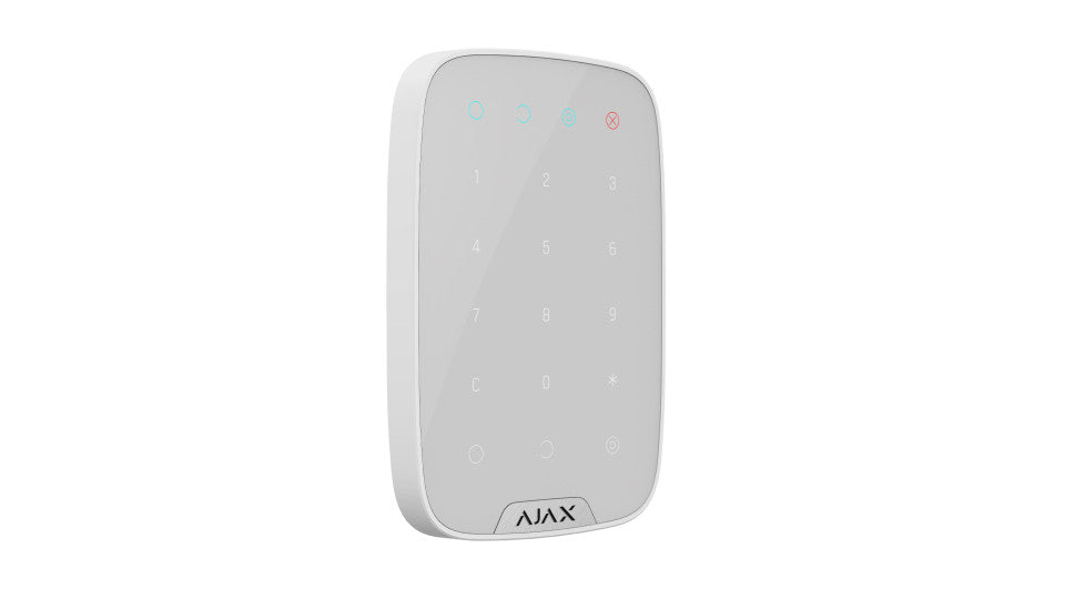 AJAX Security - Keypad Jeweller - Wireless White Indoor Keypad | AJAX-KP-W