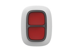 AJAX Security - DoubleButton Jeweller - Double White Wireless Smart Button for Panic and Control Modes | AJAX-PB-DOUBLE-W