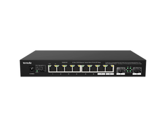 Tenda 8-Port 2.5G Ethernet Switch with 2x 2.5G SFP slots | TEM2010F