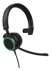 Snom A330M Mono Over-Ear Headset, Passive Noise Cancellation, VoIP Phone Headset, USB/3.5mm