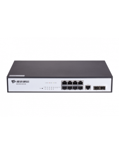 BDCOM 8 Port Managed Gigabit PoE Switch - 150W