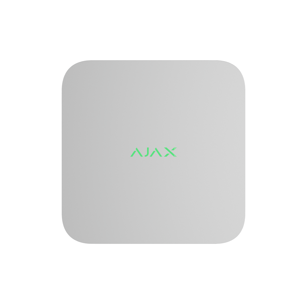 AJAX Security - White 8-Channel 4K NVR | AJAX-NVR-8-W
