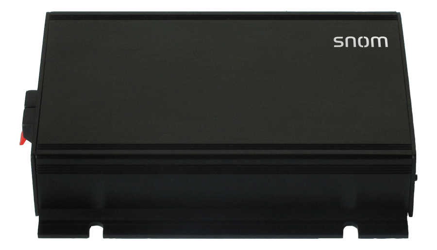 Snom PA1, SIP 48V PoE Paging Amplifier, 2 LAN, 6.5 Watt Power Amplifier