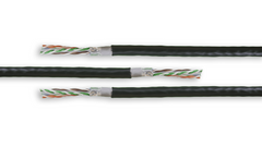 Acconet CAT6 UV Outdoor Ethernet Cable 100m Black CCA SF/TP Pull Box| CAT6-100-U