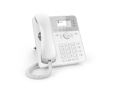 Snom D717 6-line Desktop SIP Phone in White - No PSU Included - Wide Colour TFT Display - USB