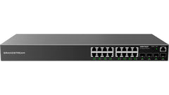 Grandstream Enterprise L2 16 port Managed GbE PoE+ Switch 240W | GWN7802P