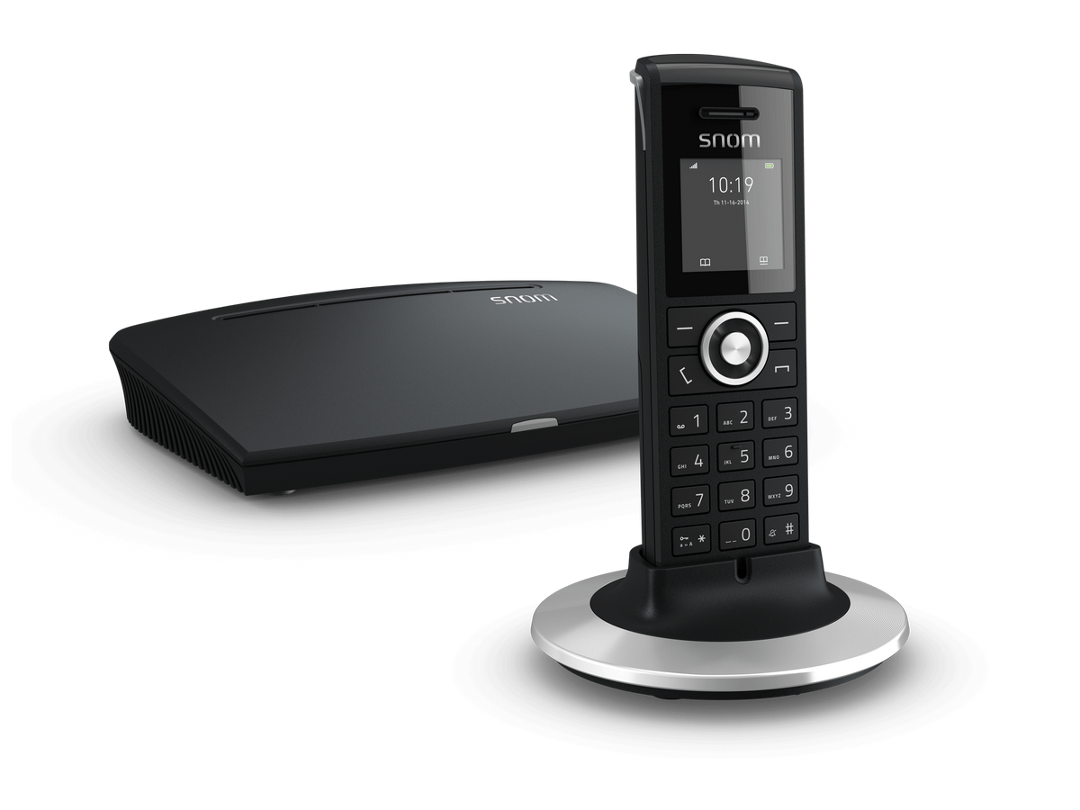 Snom M325 Singlecell 20-line DECT Bundle - No PSU incl, includes M300 Base Station &amp; M25 DECT Phone