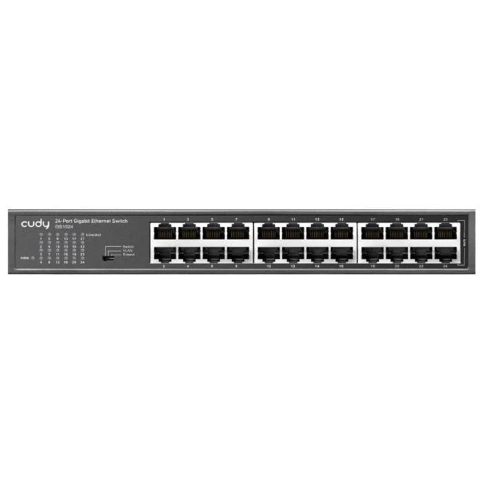 Cudy 24 Port Gigabit Unmanaged Desktop Switch | GS1024