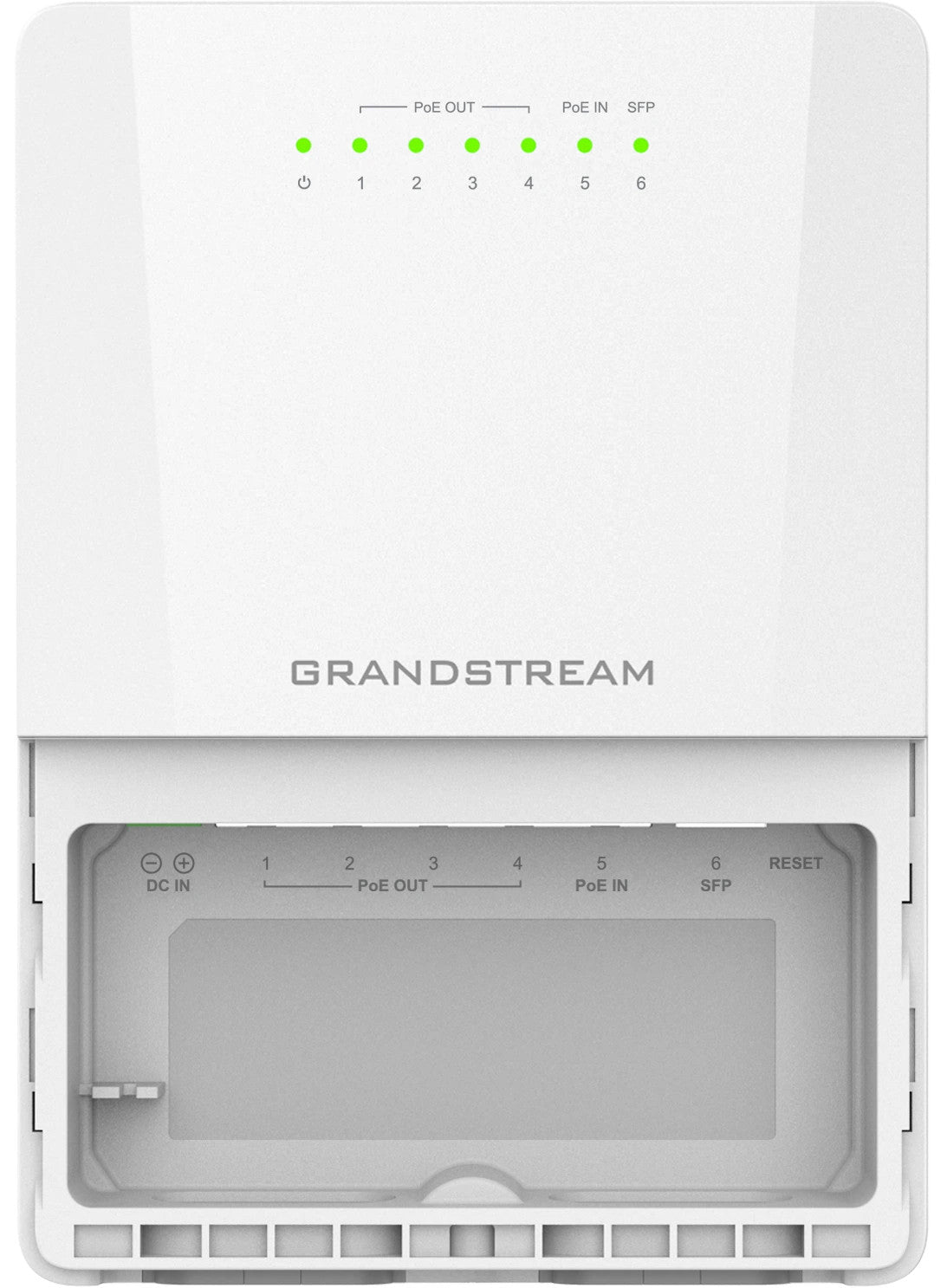 Grandstream Enterprise 5 port Outdoor IP66 Lite Cloud Managed GbE PoE Switch | GWN7710R