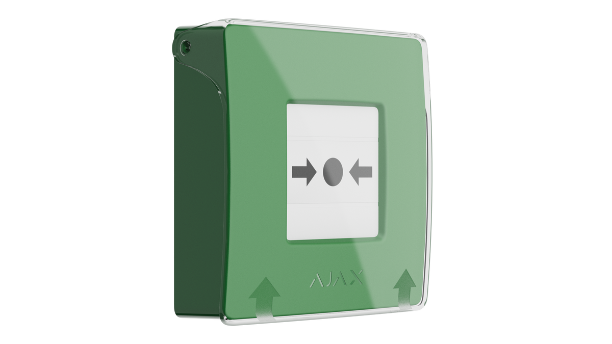 AJAX Security - Manual Call Point - Green | AJAX-CP-G