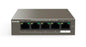 Tenda 5-Port Gigabit Desktop Switch 4-Port PoE | TEG1105P-4-63W