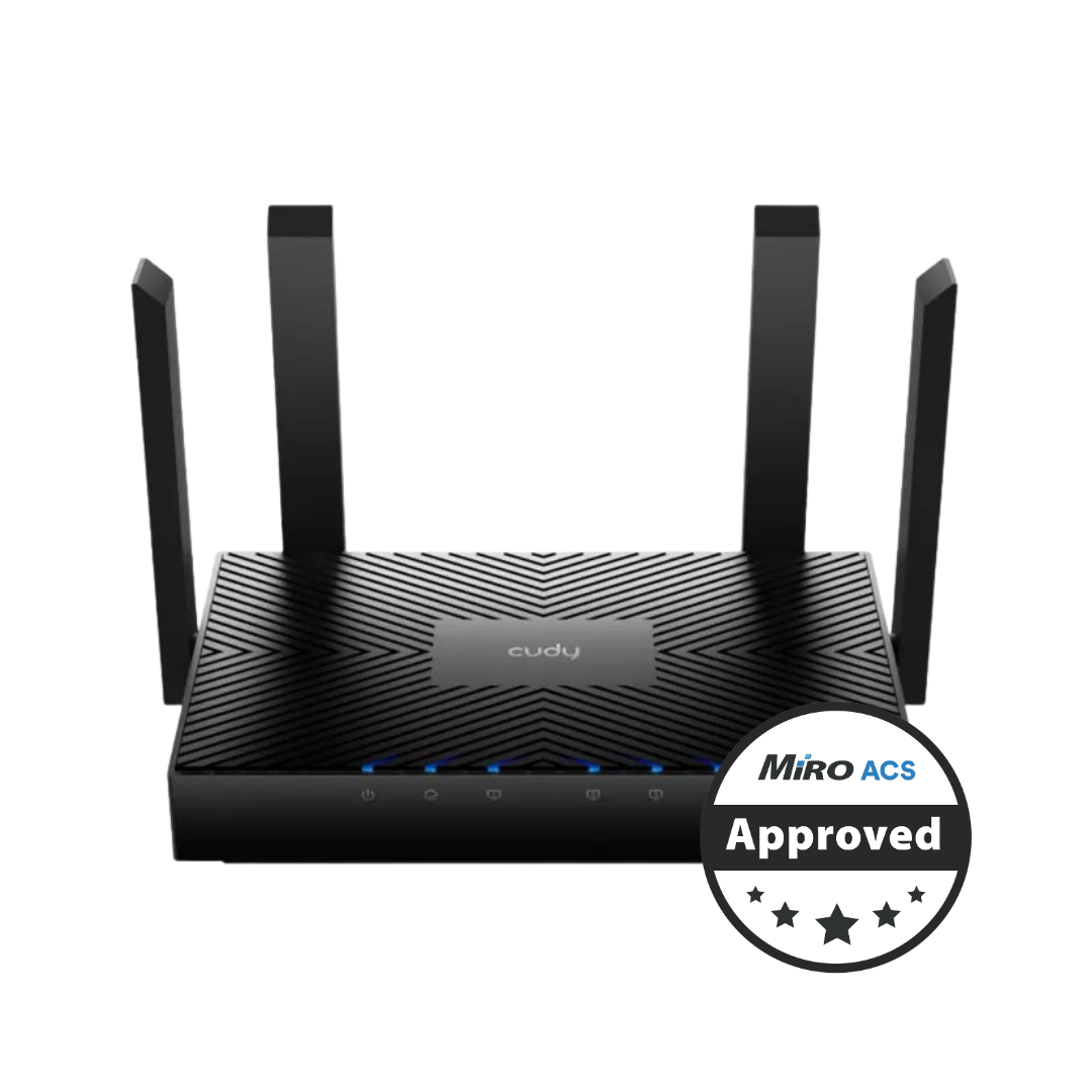Cudy Dual Band 3000Mbps WiFi 6 Gigabit Mesh Router | WR3000