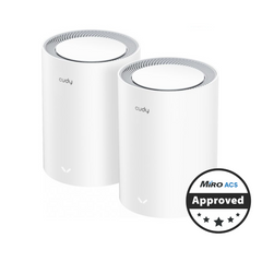 Cudy Dual Band 1800Mbps WiFi 6 Gigabit Mesh 2-Pack | M1800 (2-Pack)