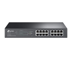 TP-Link 16-Port 8-Port PoE+ Gigabit Easy Smart Switch | TL-SG1016PE
