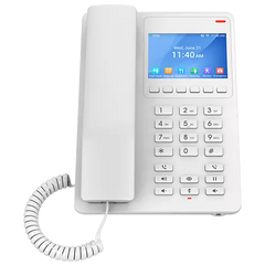 Grandstream 2 Line 3.5'' Color LCD WiFi 6 Hotel Phone White | GHP630W