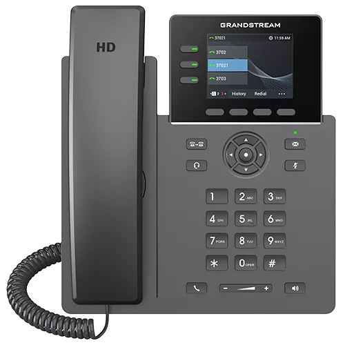 Grandstream 3 Line IP Desk Phone | GRP2611G