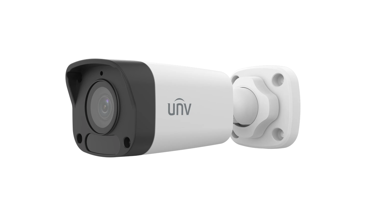 Uniview UNV 4MP Fixed Mini Bullet IP Camera 2.8mm | IPC2124LB-AF28-A2
