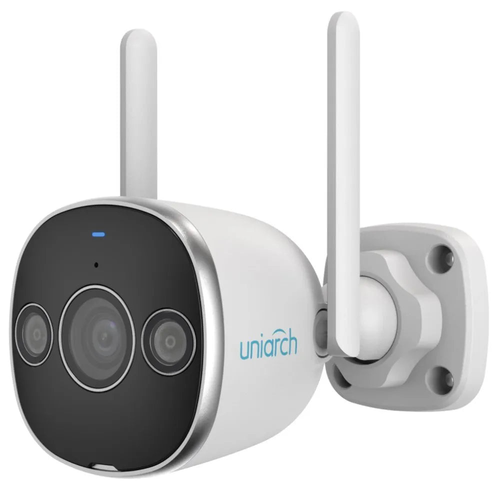 Uniview UNV Uniarch 3MP Wi‑Fi Bullet Camera with Dual Light | Uho-B2D-M3F4D