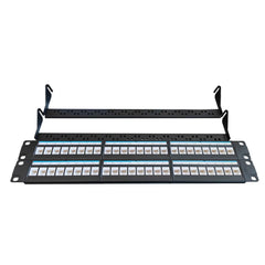 Acconet 48 Port RJ45 Patch Panel | AC-CAB-PP-2U48P